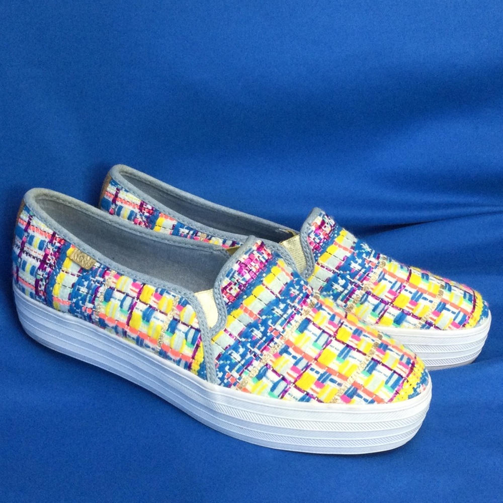 Keds Malhia Kent US 9.5 Slip-on Triple Decker Sneakers Shoes Spring